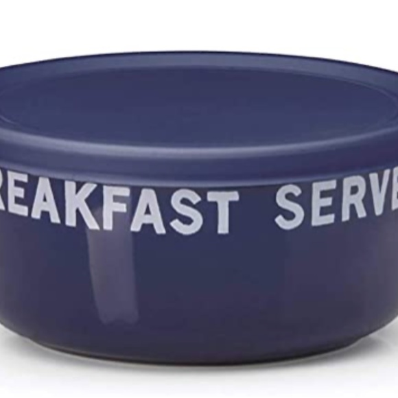 Kate Spade♠️All In Good Taste On The Go Bowl w/lid - Picture 3 of 8